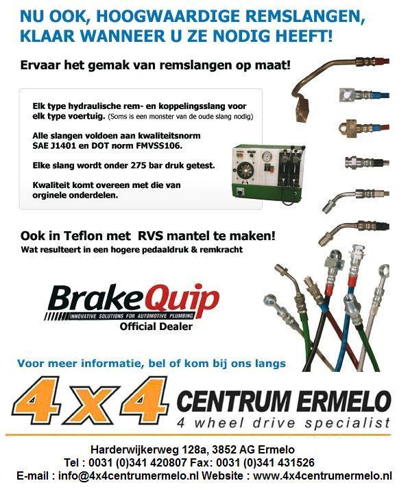 op maat gemaakte remslangen